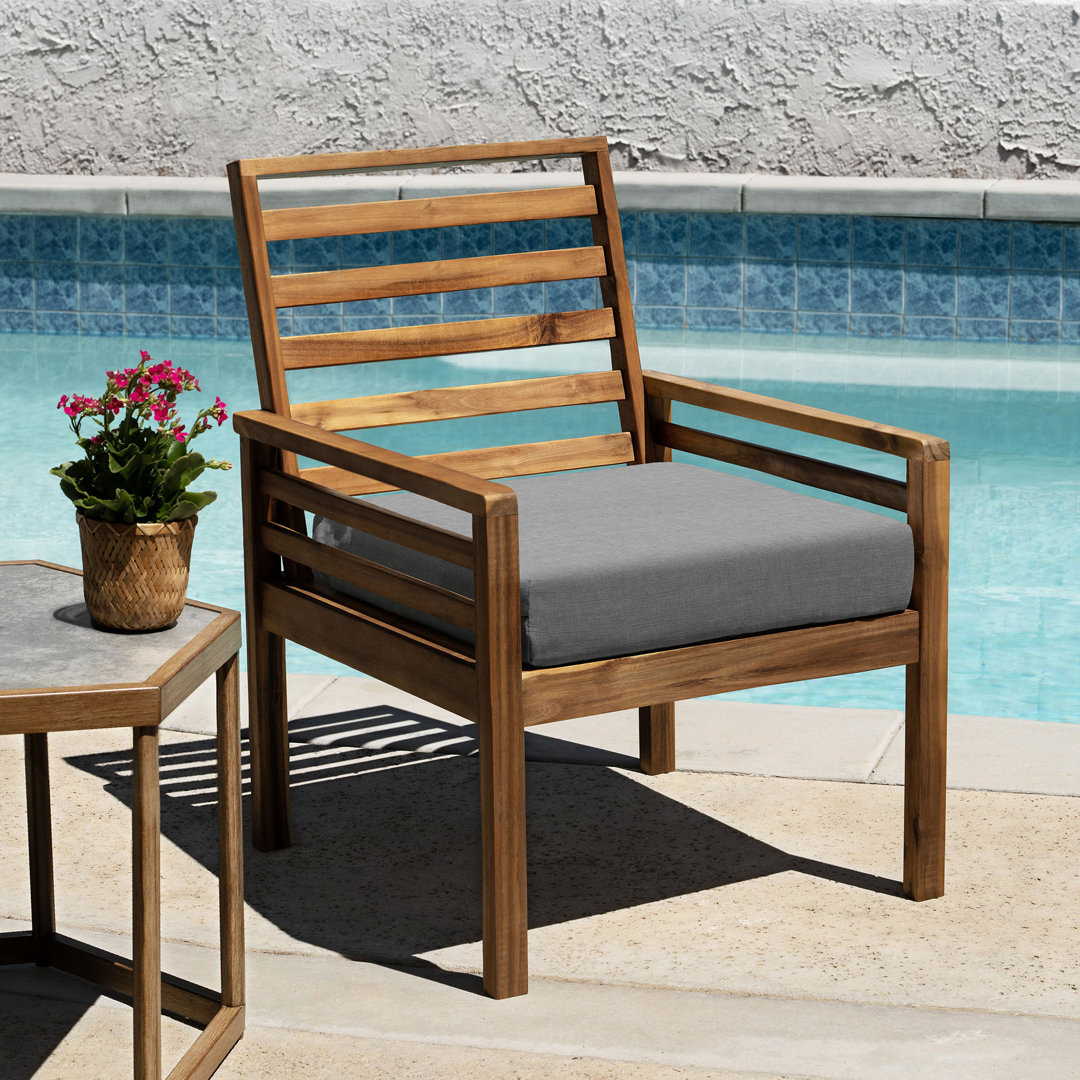 Outdoor Square Dining Seat Cushion - Basics by Wayfair™
